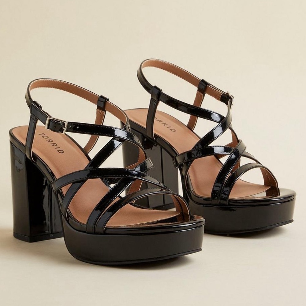 torrid strappy heels